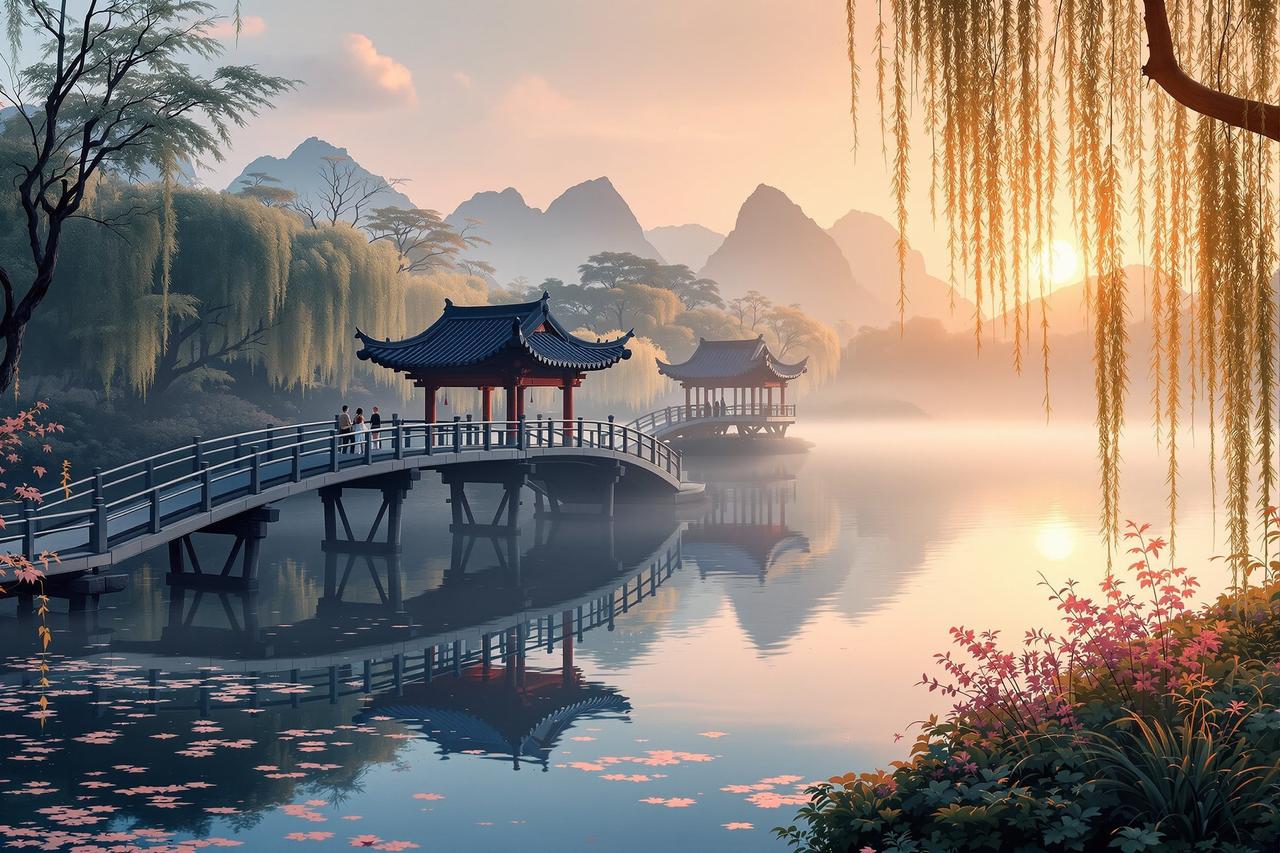 红果TV - 杭州西湖文旅短剧《断桥烟雨》 红果TV成功案例 - 杭州西湖文旅短剧《断桥烟雨》